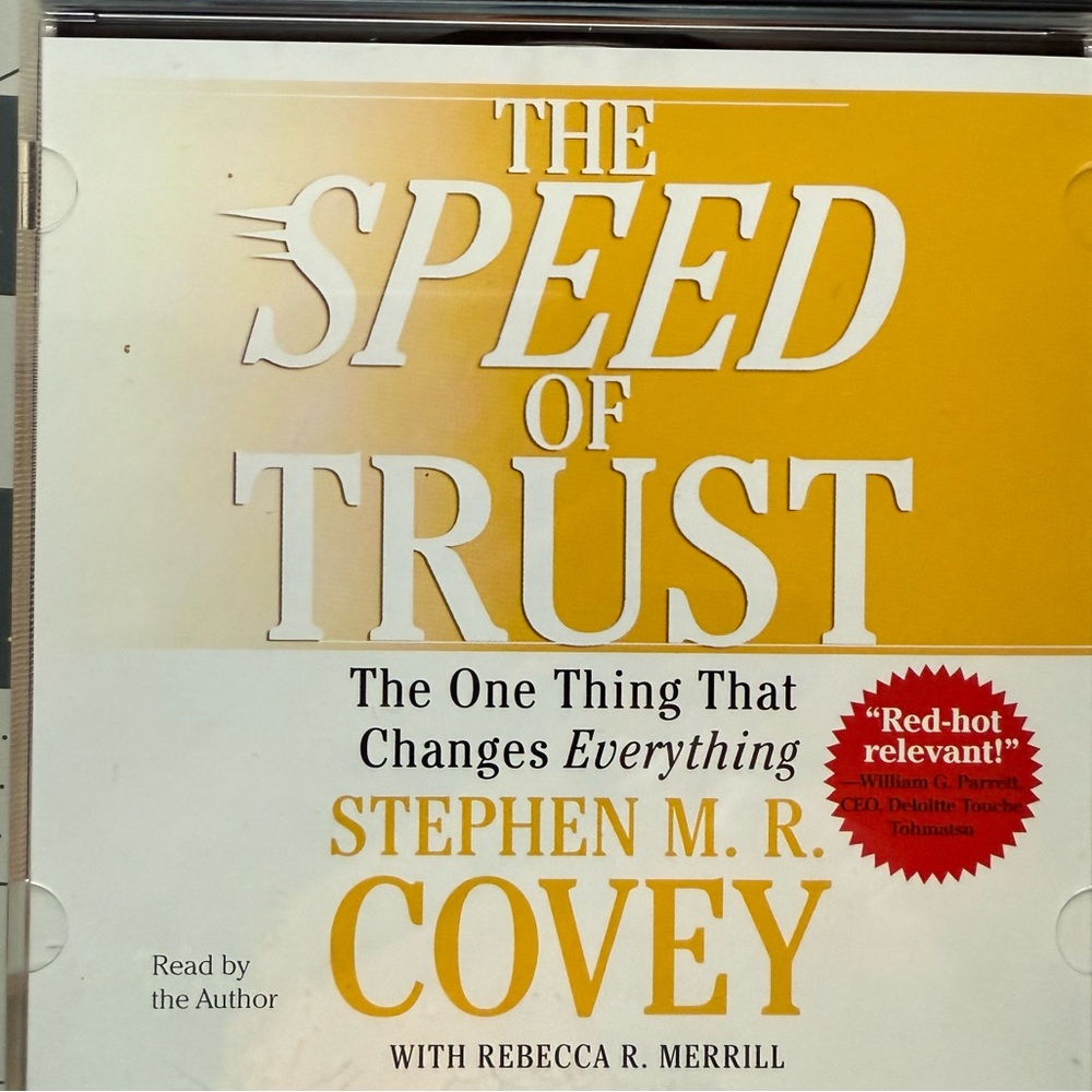Covey Speed of Trust Audiobook